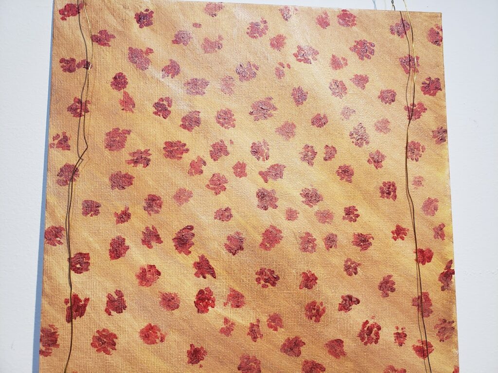 Red Flowers in the Desert