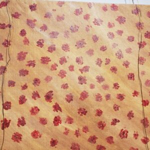 Red Flowers in the Desert